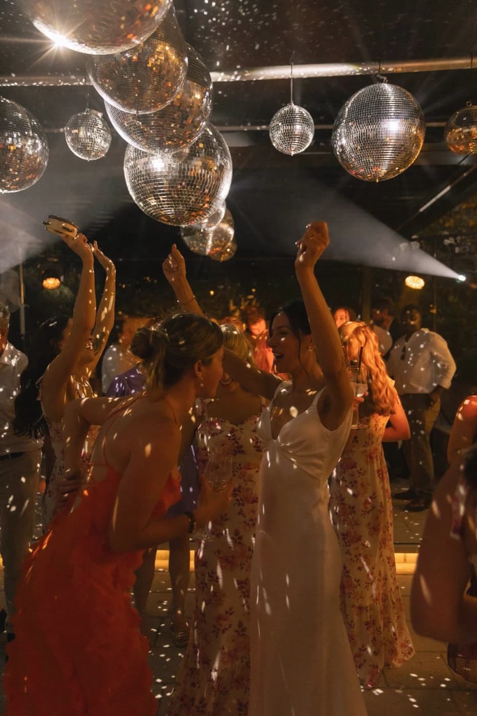 Themed party dance floor