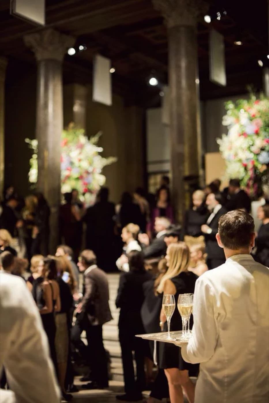 Premium celebration — elegant reception with guests